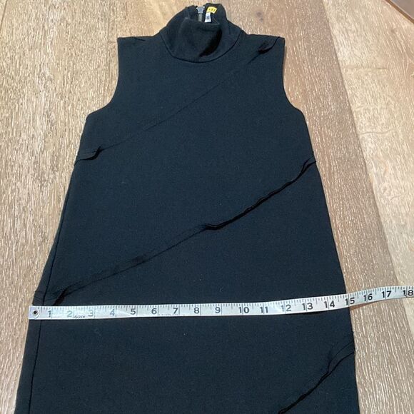 Alice + Olivia Black sleeveless body con dress with mock turtleneck size XS - Picture 8 of 11